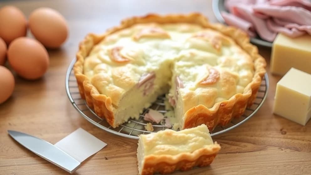 Ost och skinkpaj recept som fungerar varje gång