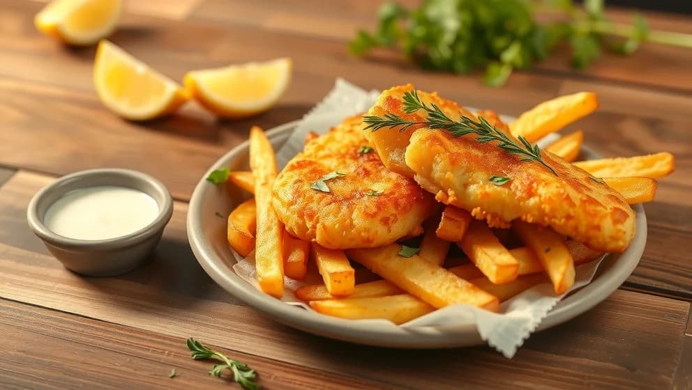 Rätt fish and chips sås hemma